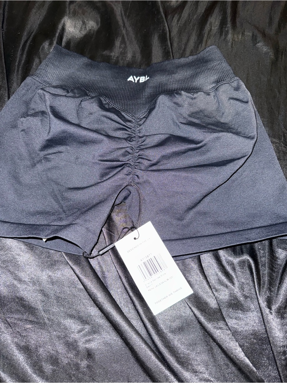 AYBL Black Enhanced Seamless Shorts